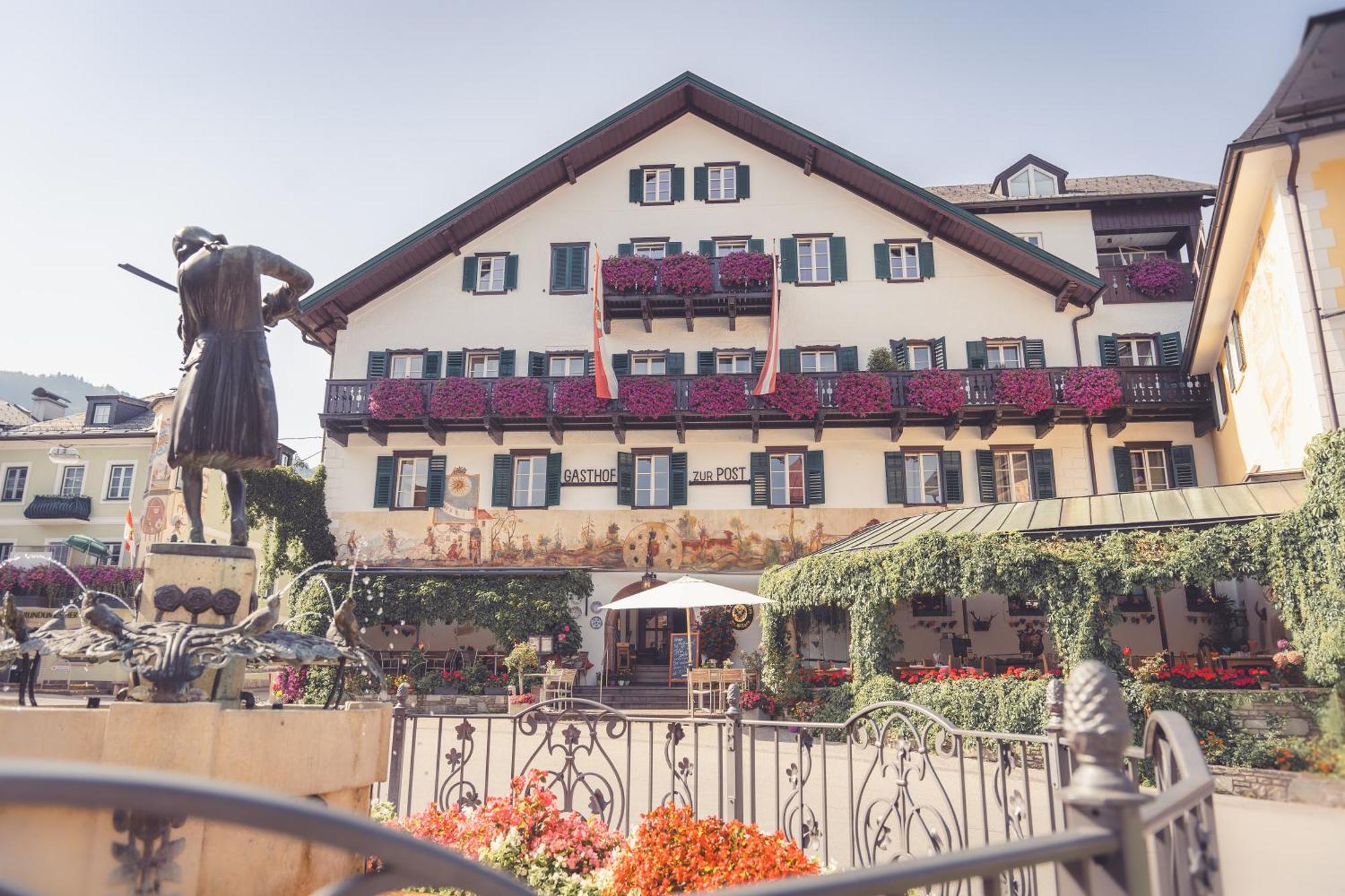 Hotel Gasthof Zur Post 圣吉尔根 外观 照片